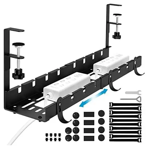 Organizator extensibil pentru cabluri sub birou, imaginea 6