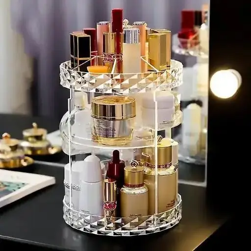 Organizator rotativ 360° pentru cosmetice, imaginea 7