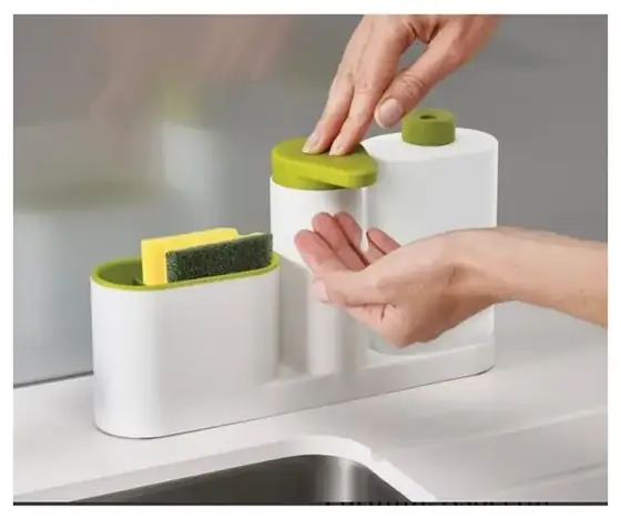 Dozator de detergent cu suport pentru burete, imaginea 1