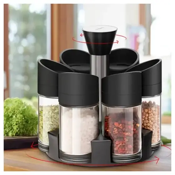 Organizator rotativ 360° pentru condimente, imaginea 1