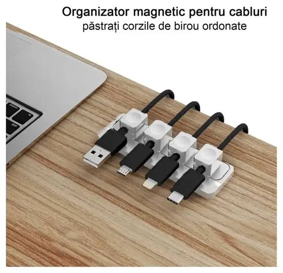 Organizator magnetic pentru cabluri, imaginea 1
