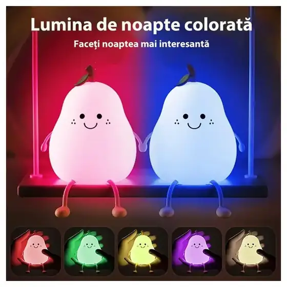 Lampă de veghe din silicon, imaginea 1